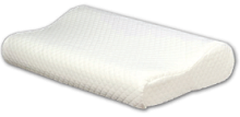 Подушка  анатомическая подростковая (5+) , с эффектом памяти (Memory Foam), с двумя валиками разной высоты